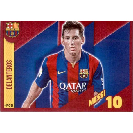 Leo Messi Delanteros F.C.Barcelona 2014-15 17 Leo Messi