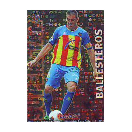 Ballesteros Superstar Brillo Letras Levante 159 Las Fichas de la Liga 2013 Official Quiz Game Collection