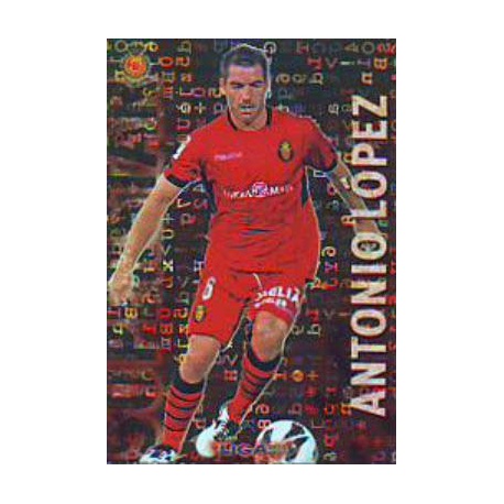 Antonio López Superstar Brillo Letras Mallorca 215 Las Fichas de la Liga 2013 Official Quiz Game Collection