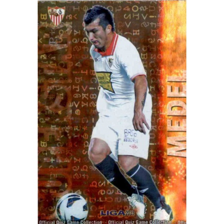 Medel Superstar Brillo Letras Sevilla 243 Las Fichas de la Liga 2013 Official Quiz Game Collection