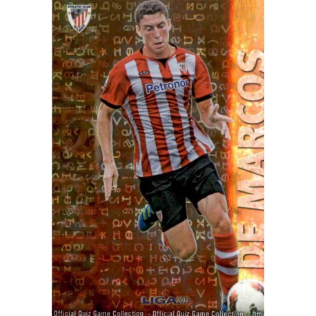 De Marcos Superstar Brillo Letras Athletic Club 268 Las Fichas de la Liga 2013 Official Quiz Game Collection