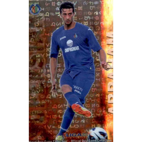 Abraham Superstar Brillo Letras Getafe 295 Las Fichas de la Liga 2013 Official Quiz Game Collection