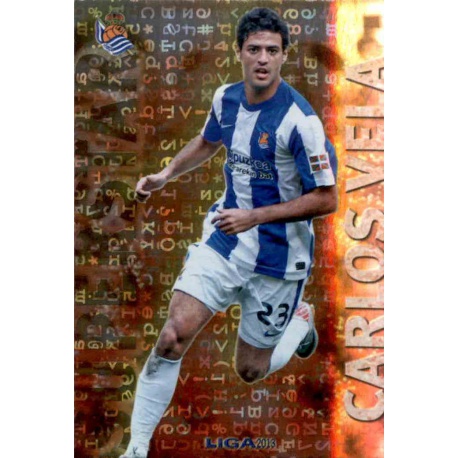 Carlos Vela Superstar Brillo Letras Real Sociedad 324 Las Fichas de la Liga 2013 Official Quiz Game Collection