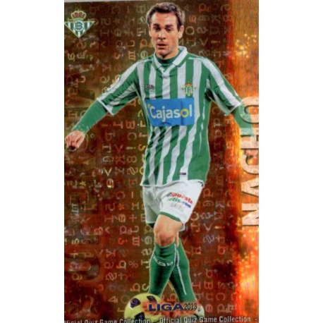 Nacho Superstar Brillo Letras Betis 349 Las Fichas de la Liga 2013 Official Quiz Game Collection