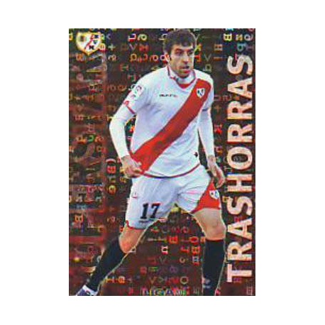 Trashorras Superstar Brillo Letras Rayo Vallecano 402 Las Fichas de la Liga 2013 Official Quiz Game Collection