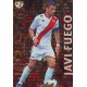 Javi Fuego Superstar Brillo Letras Rayo Vallecano 403 Las Fichas de la Liga 2013 Official Quiz Game Collection