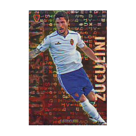 Zuculini Superstar Brillo Letras Zaragoza 429 Las Fichas de la Liga 2013 Official Quiz Game Collection