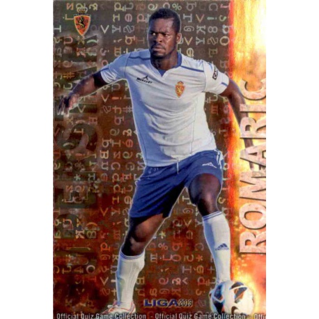 Romaric Superstar Brillo Letras Zaragoza 430 Las Fichas de la Liga 2013 Official Quiz Game Collection