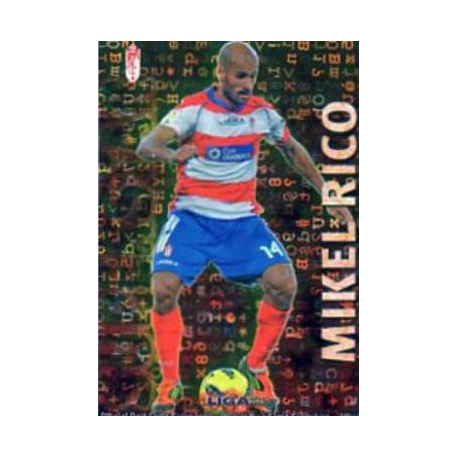 Mikel Rico Superstar Brillo Letras Granada 457 Las Fichas de la Liga 2013 Official Quiz Game Collection