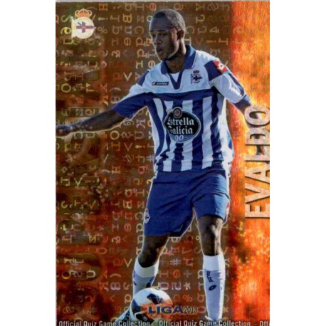 Evaldo Superstar Brillo Letras Deportivo 482 Las Fichas de la Liga 2013 Official Quiz Game Collection