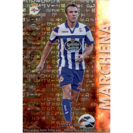 Marchena Superstar Brillo Letras Deportivo 486 Las Fichas de la Liga 2013 Official Quiz Game Collection