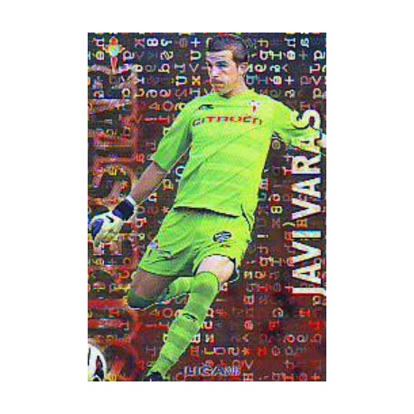 Javi Varas Superstar Brillo Letras Celta 509 Las Fichas de la Liga 2013 Official Quiz Game Collection