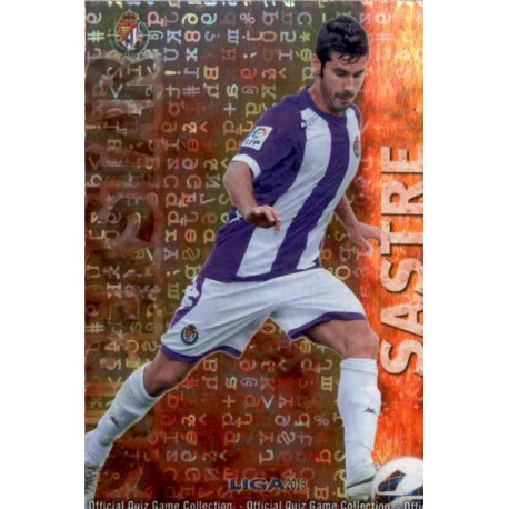 Sastre Superstar Brillo Letras Valladolid 536 Las Fichas de la Liga 2013 Official Quiz Game Collection