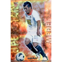 Medel Superstar Brillo Rayas Horizontales Sevilla 243 Las Fichas de la Liga 2013 Official Quiz Game Collection