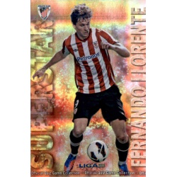 Fernando Llorente Superstar Brillo Rayas Horizontales Athletic Club 266 Las Fichas de la Liga 2013 Official Quiz Game Collection