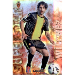 Wilchez Superstar Brillo Rayas Horizontales Zaragoza 432 Las Fichas de la Liga 2013 Official Quiz Game Collection