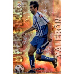 Valerón Superstar Brillo Rayas Horizontales Deportivo 484 Las Fichas de la Liga 2013 Official Quiz Game Collection