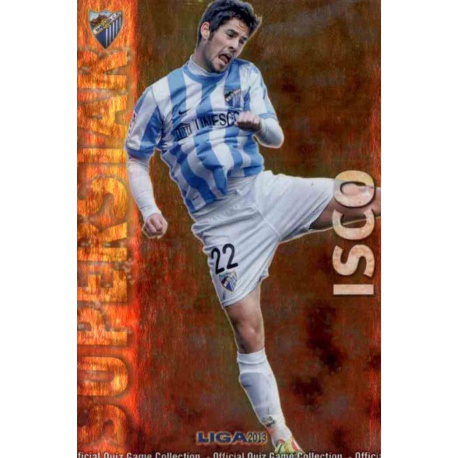 Isco Superstar Brillo Liso Málaga 107 Las Fichas de la Liga 2013 Official Quiz Game Collection