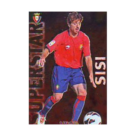 Sisi Superstar Brillo Liso Osasuna 189 Las Fichas de la Liga 2013 Official Quiz Game Collection