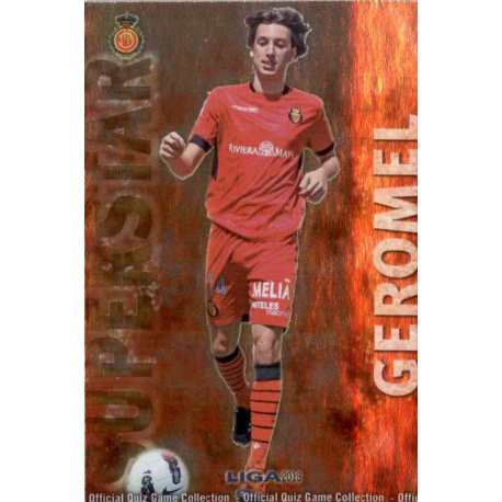 Geromel Superstar Brillo Liso Mallorca 216 Las Fichas de la Liga 2013 Official Quiz Game Collection