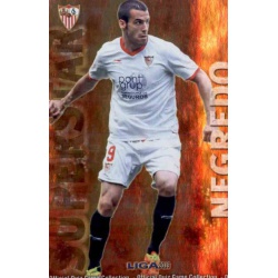 Negredo Superstar Brillo Liso Sevilla 242 Las Fichas de la Liga 2013 Official Quiz Game Collection