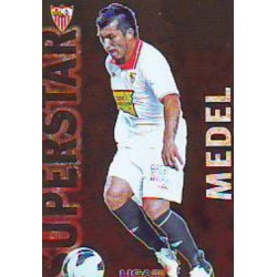 Medel Superstar Brillo Liso Sevilla 243 Las Fichas de la Liga 2013 Official Quiz Game Collection