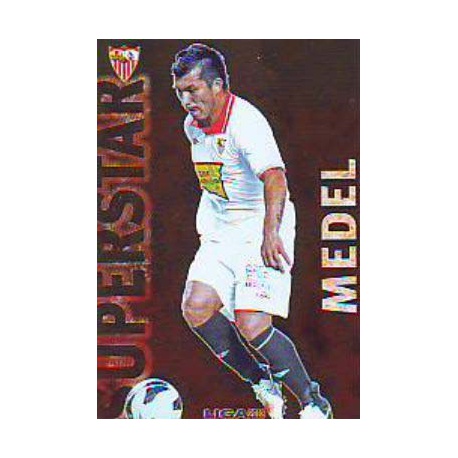 Medel Superstar Brillo Liso Sevilla 243 Las Fichas de la Liga 2013 Official Quiz Game Collection