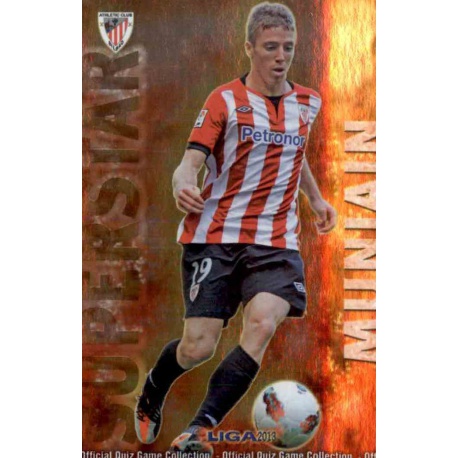 Muniain Superstar Brillo Liso Athletic Club 269 Las Fichas de la Liga 2013 Official Quiz Game Collection