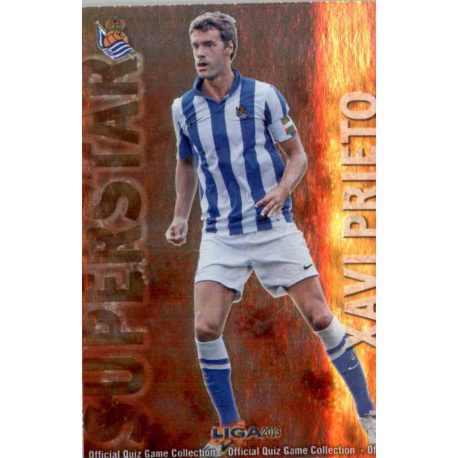 Xabi Prieto Superstar Brillo Liso Real Sociedad 322 Las Fichas de la Liga 2013 Official Quiz Game Collection