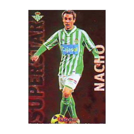 Nacho Superstar Brillo Liso Betis 349 Las Fichas de la Liga 2013 Official Quiz Game Collection