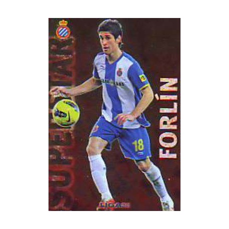 Forlín Superstar Brillo Liso Espanyol 376 Las Fichas de la Liga 2013 Official Quiz Game Collection