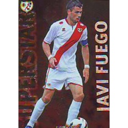 Javi Fuego Superstar Brillo Liso Rayo Vallecano 403 Las Fichas de la Liga 2013 Official Quiz Game Collection