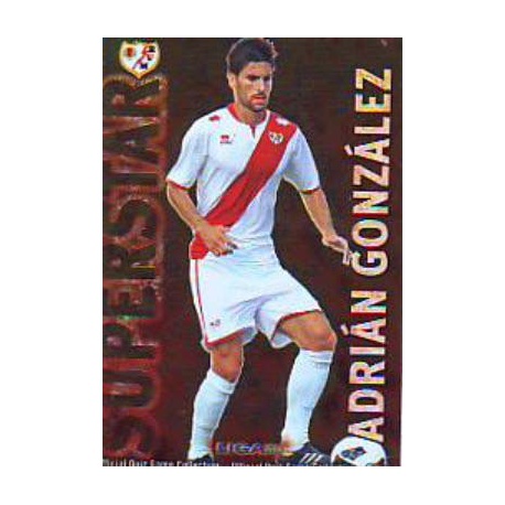 Adrián González Superstar Brillo Liso Rayo Vallecano 404 Las Fichas de la Liga 2013 Official Quiz Game Collection