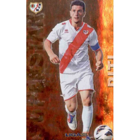 Piti Superstar Brillo Liso Rayo Vallecano 405 Las Fichas de la Liga 2013 Official Quiz Game Collection