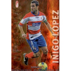 Iñigo López Superstar Brillo Liso Granada 456 Las Fichas de la Liga 2013 Official Quiz Game Collection