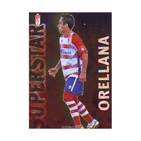 Orellana Superstar Brillo Liso Granada 458 Las Fichas de la Liga 2013 Official Quiz Game Collection