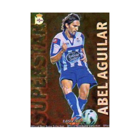 Abel Aguilar Superstar Brillo Liso Deportivo 485 Las Fichas de la Liga 2013 Official Quiz Game Collection