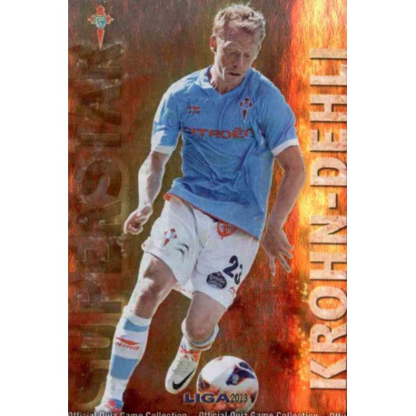 Krohn-Dehli Superstar Brillo Liso Celta 513 Las Fichas de la Liga 2013 Official Quiz Game Collection