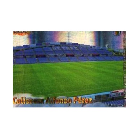 Coliseum Alfonso Pérez Brillo Rayas Horizontales Getafe 272 Las Fichas de la Liga 2013 Official Quiz Game Collection