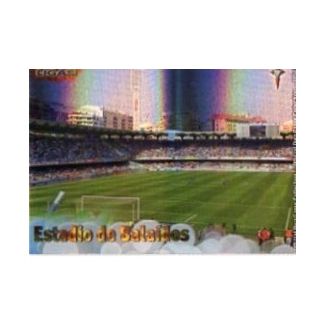 Balaidos Brillo Rayas Horizontales Celta 488 Las Fichas de la Liga 2013 Official Quiz Game Collection