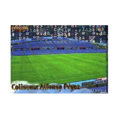 Coliseum Alfonso Pérez Brillo Letras Getafe 272 Las Fichas de la Liga 2013 Official Quiz Game Collection