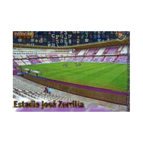 Estadio José Zorrilla Brillo Letras Valladolid 515 Las Fichas de la Liga 2013 Official Quiz Game Collection