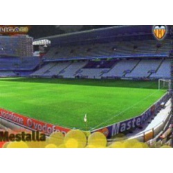 Mestalla Brillo Liso Valencia 56 Las Fichas de la Liga 2013 Official Quiz Game Collection