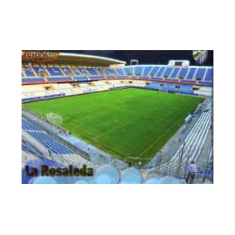 La Rosaleda Brillo Liso Málaga 83 Las Fichas de la Liga 2013 Official Quiz Game Collection