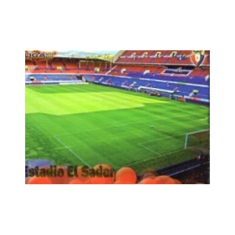 El Sadar Brillo Liso Osasuna 164 Las Fichas de la Liga 2013 Official Quiz Game Collection