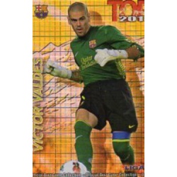 Víctor Valdés Top Cuadros Barcelona 542 Las Fichas de la Liga 2013 Official Quiz Game Collection