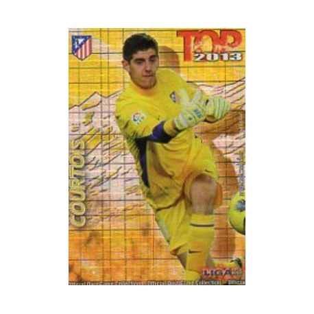 Courtois Top Cuadros Atlético Madrid 543 Las Fichas de la Liga 2013 Official Quiz Game Collection