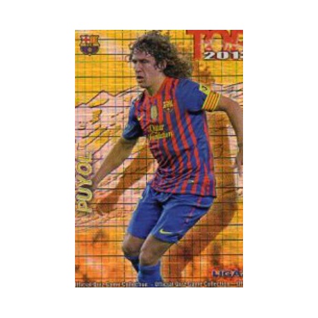 Puyol Top Cuadros Barcelona 560 Las Fichas de la Liga 2013 Official Quiz Game Collection