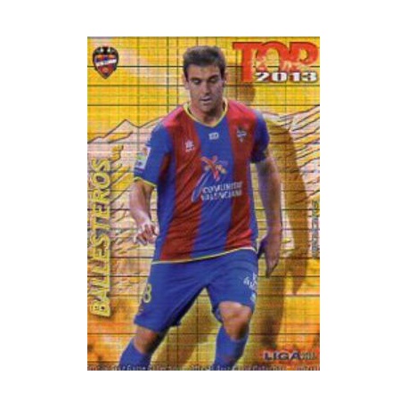 Ballesteros Top Cuadros Levante 562 Las Fichas de la Liga 2013 Official Quiz Game Collection