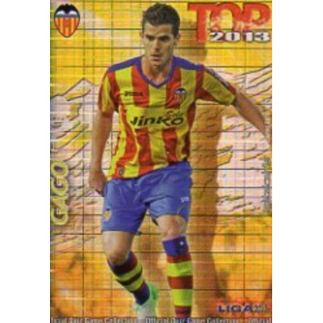 Gago Top Cuadros Valencia 588 Las Fichas de la Liga 2013 Official Quiz Game Collection